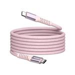 VERBATIM Sync&Charge MagneticUSB-C --> USB-C, 100W, 1,2 m, rzov
