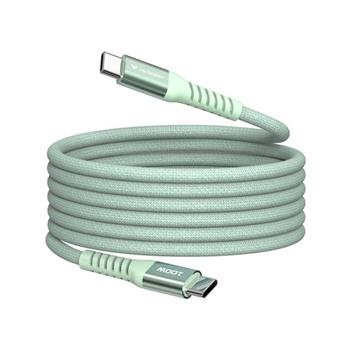 VERBATIM Sync&Charge MagneticUSB-C --> USB-C, 100W, 1,2 m, zelen