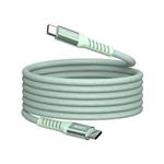 VERBATIM Sync&Charge MagneticUSB-C --> USB-C, 100W, 1,2 m, zelen