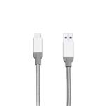 VERBATIM USB 3.1 TYPE-C TO USB-A STAINLESS STEEL CABLE 30CM