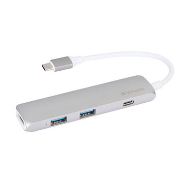 VERBATIM USB-C HUB s HDMI, ed