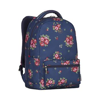 WENGER COLLEAGUE - 16" batoh na notebook, navy floral print