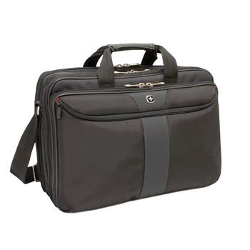WENGER CORAL - 16" dvojit brana na notebook, ern/ediv