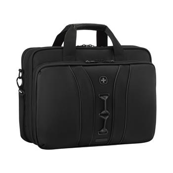 WENGER LEGACY BLACK SERIES - 16" dvojitá brašna na notebook, černá