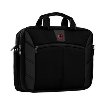 WENGER SHERPA - 16" dvojit tenk brana na notebook, ern