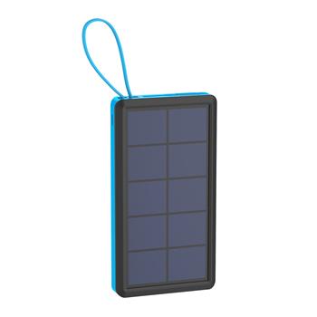 XLAYER Powerbank PLUS Solar 10000mAh ern/modr