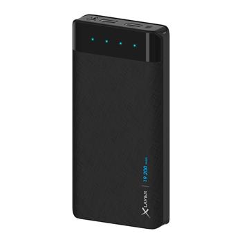 XLAYER Powerbank Solid black 19200mAh